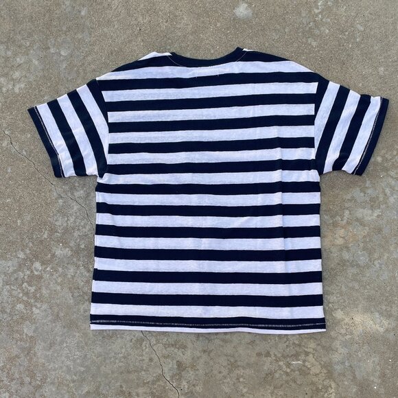 Madewell Linen-Blend Crewneck Oversized Tee (Size S) - Picture 2 of 2